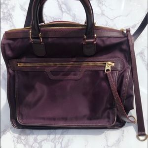 Mz Wallace New York Britt Bedford Bag in Currant